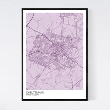 Load image into Gallery viewer, Cheltenham City Map Print