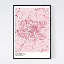 Load image into Gallery viewer, Map of Cheltenham, United Kingdom