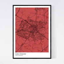 Load image into Gallery viewer, Cheltenham City Map Print