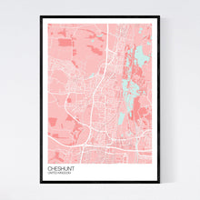 Load image into Gallery viewer, Cheshunt City Map Print