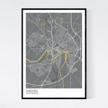 Load image into Gallery viewer, Map of Chester, United Kingdom