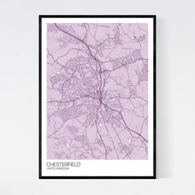 Load image into Gallery viewer, Chesterfield City Map Print