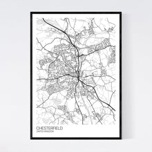 Load image into Gallery viewer, Chesterfield City Map Print