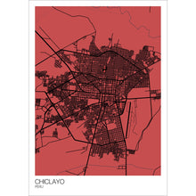 Load image into Gallery viewer, Map of Chiclayo, Peru
