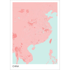 Map of China, 