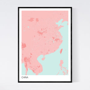 Map of China, 
