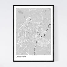 Load image into Gallery viewer, Chippenham Town Map Print