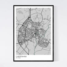 Load image into Gallery viewer, Chippenham Town Map Print