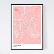 Load image into Gallery viewer, Chippenham Town Map Print