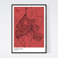 Load image into Gallery viewer, Chippenham Town Map Print