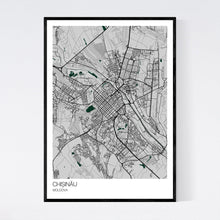 Load image into Gallery viewer, Chișinău City Map Print
