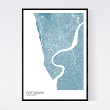 Load image into Gallery viewer, Chittagong City Map Print