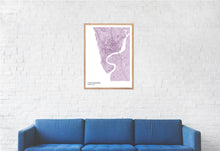 Load image into Gallery viewer, Map of Chittagong, Bangladesh