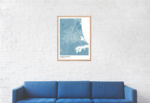 Load image into Gallery viewer, Map of Christchurch, New Zealand