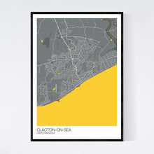 Load image into Gallery viewer, Clacton-on-Sea City Map Print