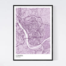 Load image into Gallery viewer, Coimbra City Map Print