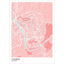 Load image into Gallery viewer, Map of Coimbra, Portugal