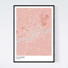Load image into Gallery viewer, Map of Colombo, Sri Lanka
