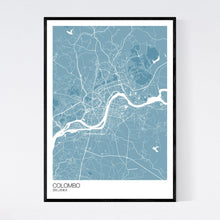 Load image into Gallery viewer, Colombo City Map Print