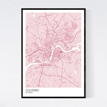 Load image into Gallery viewer, Colombo City Map Print