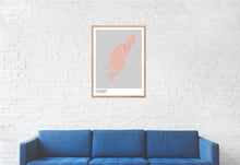 Load image into Gallery viewer, Map of Colonsay, United Kingdom