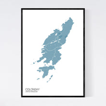 Load image into Gallery viewer, Colonsay Island Map Print