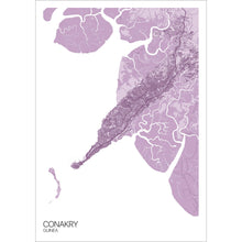 Load image into Gallery viewer, Map of Conakry, Guinea