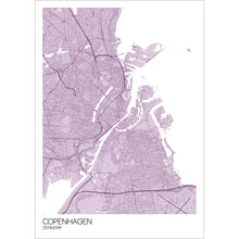Load image into Gallery viewer, Map of Copenhagen, Denmark