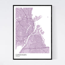 Load image into Gallery viewer, Map of Copenhagen, Denmark