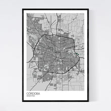 Load image into Gallery viewer, Map of Córdoba, Argentina