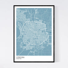 Load image into Gallery viewer, Córdoba City Map Print