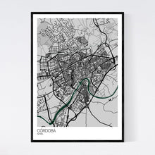 Load image into Gallery viewer, Córdoba City Map Print