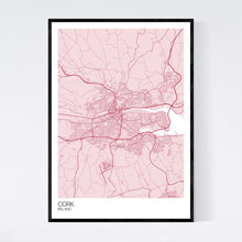 Load image into Gallery viewer, Cork City Map Print