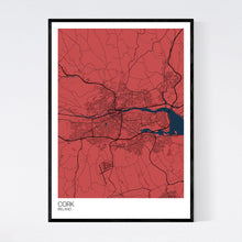 Load image into Gallery viewer, Cork City Map Print