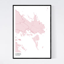 Load image into Gallery viewer, Coron Region Map Print