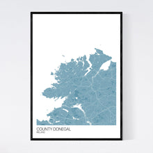 Load image into Gallery viewer, County Donegal Region Map Print