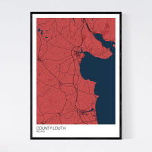 Load image into Gallery viewer, Map of County Louth, Ireland