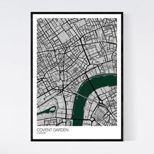 Load image into Gallery viewer, Covent Garden Neighbourhood Map Print