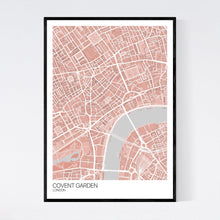 Load image into Gallery viewer, Covent Garden Neighbourhood Map Print