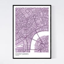 Load image into Gallery viewer, Covent Garden Neighbourhood Map Print