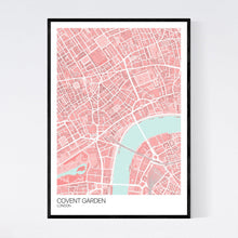 Load image into Gallery viewer, Covent Garden Neighbourhood Map Print