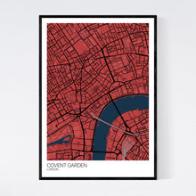 Load image into Gallery viewer, Covent Garden Neighbourhood Map Print