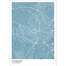 Load image into Gallery viewer, Map of Coventry, United Kingdom