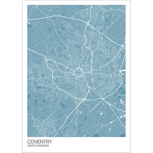 Map of Coventry, United Kingdom