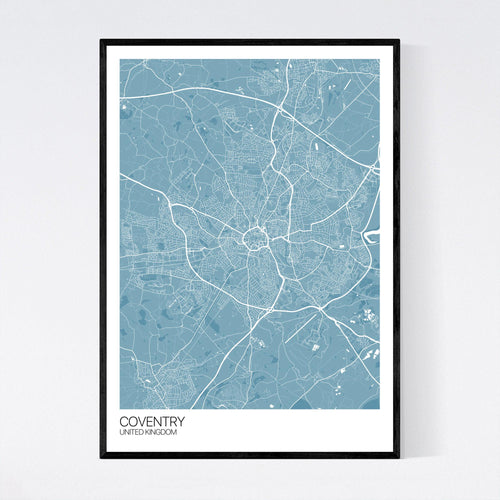 Map of Coventry, United Kingdom