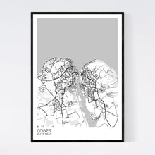 Load image into Gallery viewer, Map of Cowes, Isle of Wight