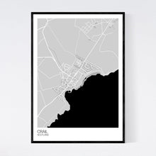 Load image into Gallery viewer, Crail Town Map Print