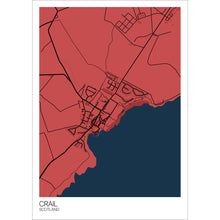 Load image into Gallery viewer, Map of Crail, Scotland