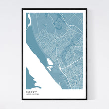 Load image into Gallery viewer, Crosby City Map Print