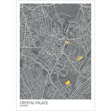 Load image into Gallery viewer, Map of Crystal Palace, London